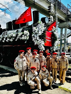 Встречаем &amp;quot;Поезд Победы&amp;quot;.